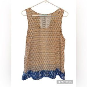 Maurice’s sheer print sleeveless top